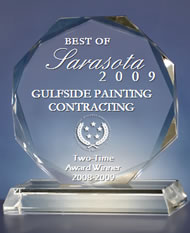 Best of Sarasota 2009 winner - Gulfside Painting