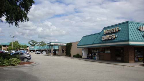 Liggett Drugs Strip Mall painted by Gulfside Painting