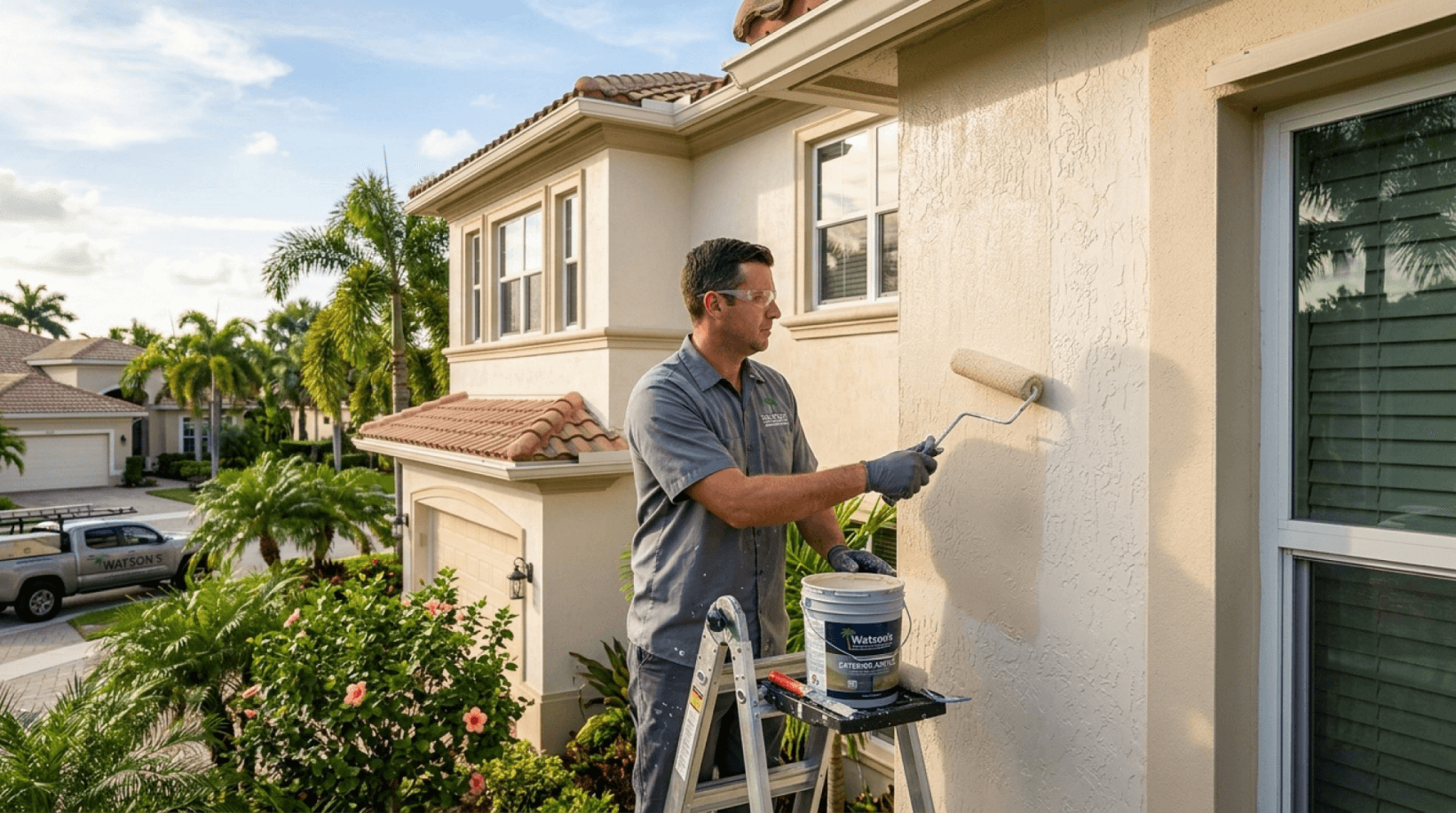 Premium Paint Application — Florida-Grade Materials