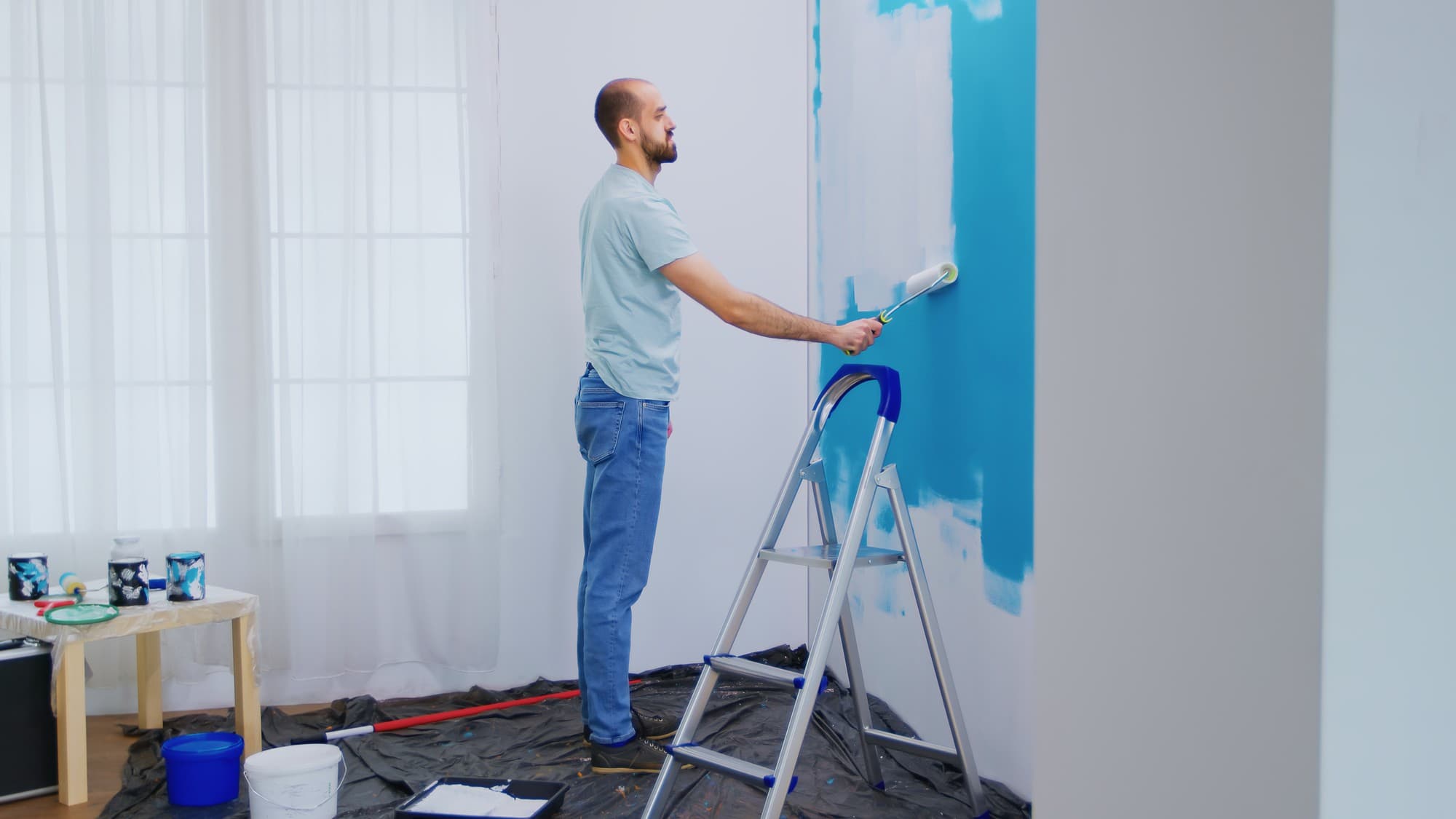 Beautifully Painted Room
